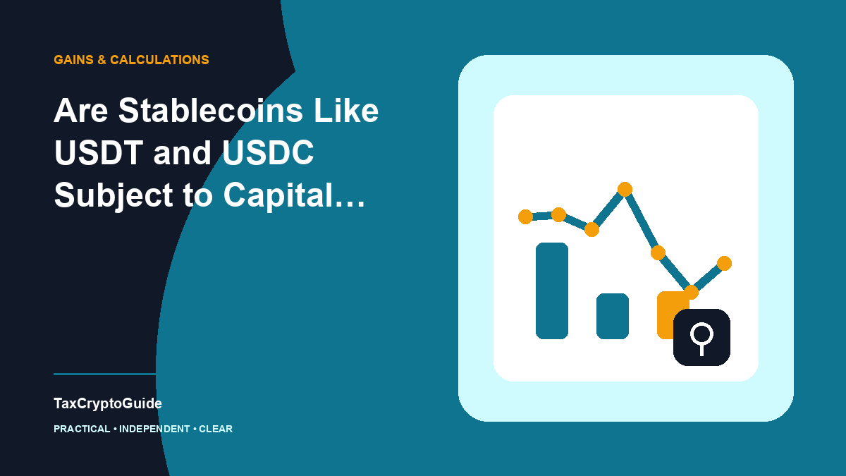 Are Stablecoins Like USDT and USDC Subject to Capital Gains Tax?
