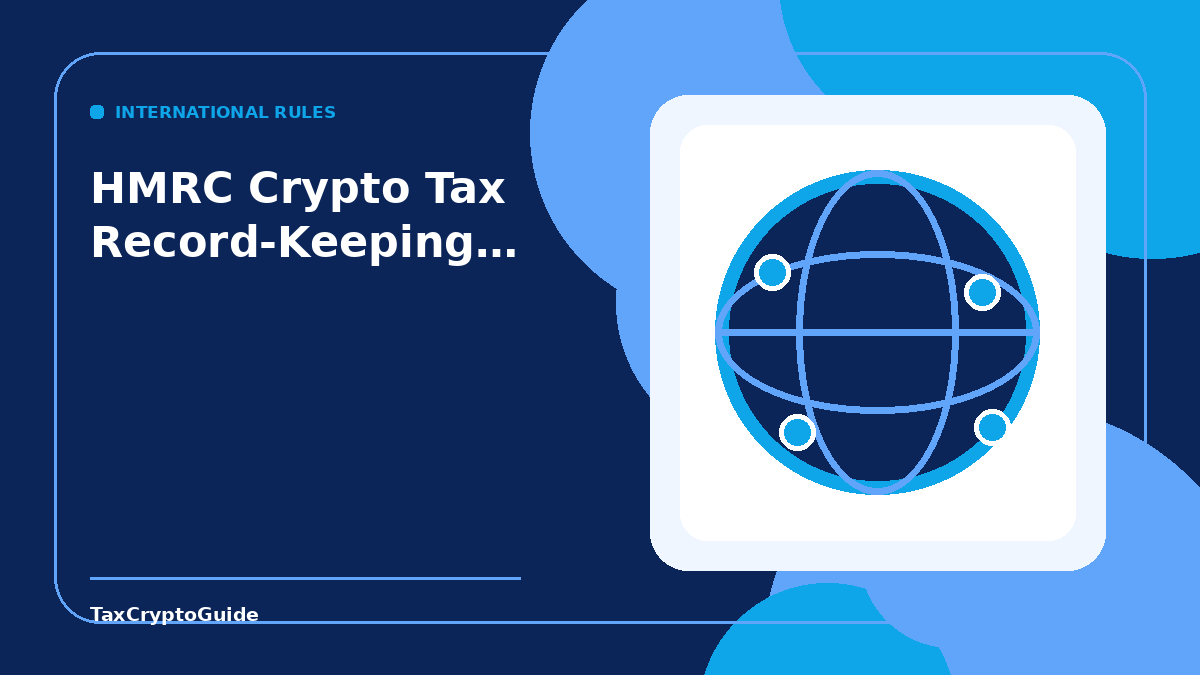 HMRC Crypto Tax Record-Keeping Checklist for United Kingdom Investors