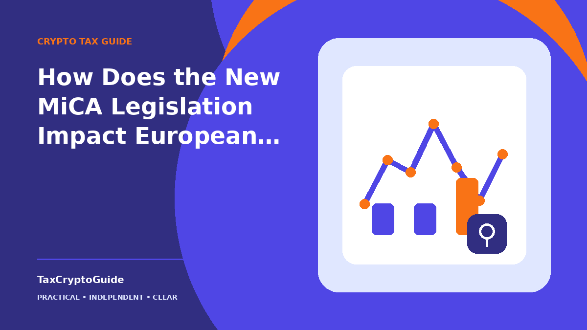 How Does the New MiCA Legislation Impact European Crypto Taxes