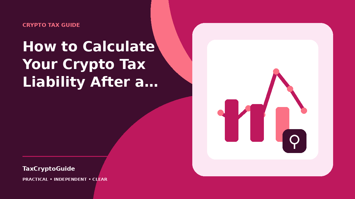 How to Calculate Your Crypto Tax Liability After a Major Market Crash
