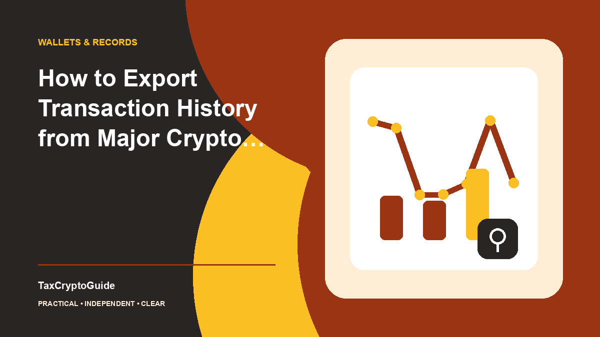 How to Export Transaction History from Major Crypto Exchanges