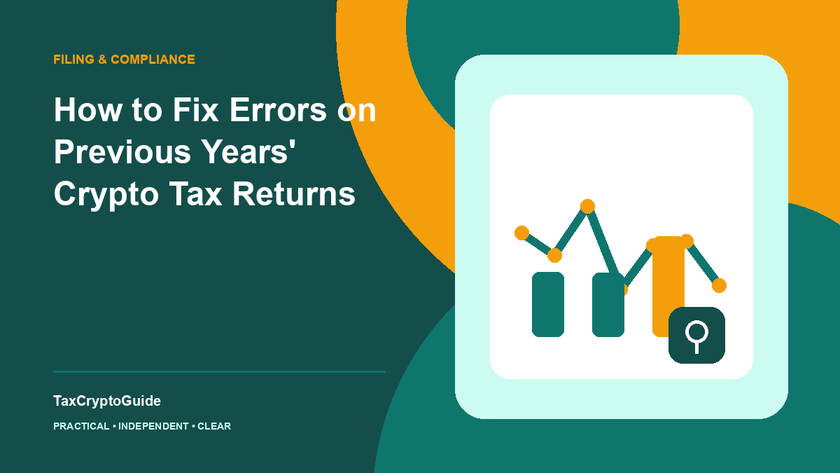 How to Fix Errors on Previous Years' Crypto Tax Returns