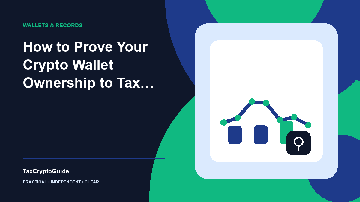 How to Prove Your Crypto Wallet Ownership to Tax Authorities