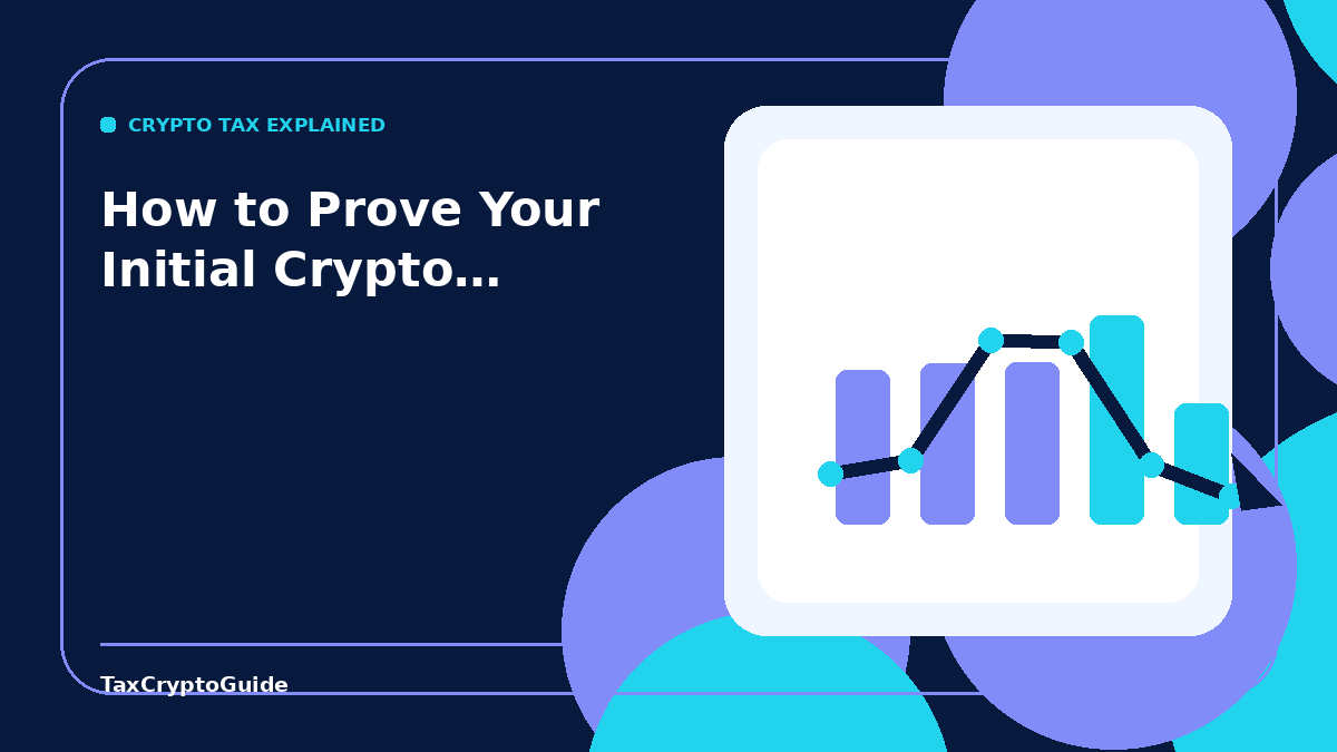 How to Prove Your Initial Crypto Purchase Price Without Receipts