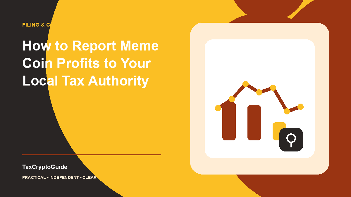 How to Report Meme Coin Profits to Your Local Tax Authority