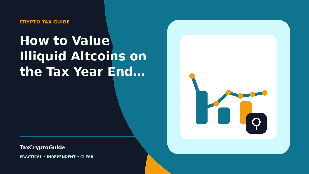 How to Value Illiquid Altcoins on the Tax Year End Date