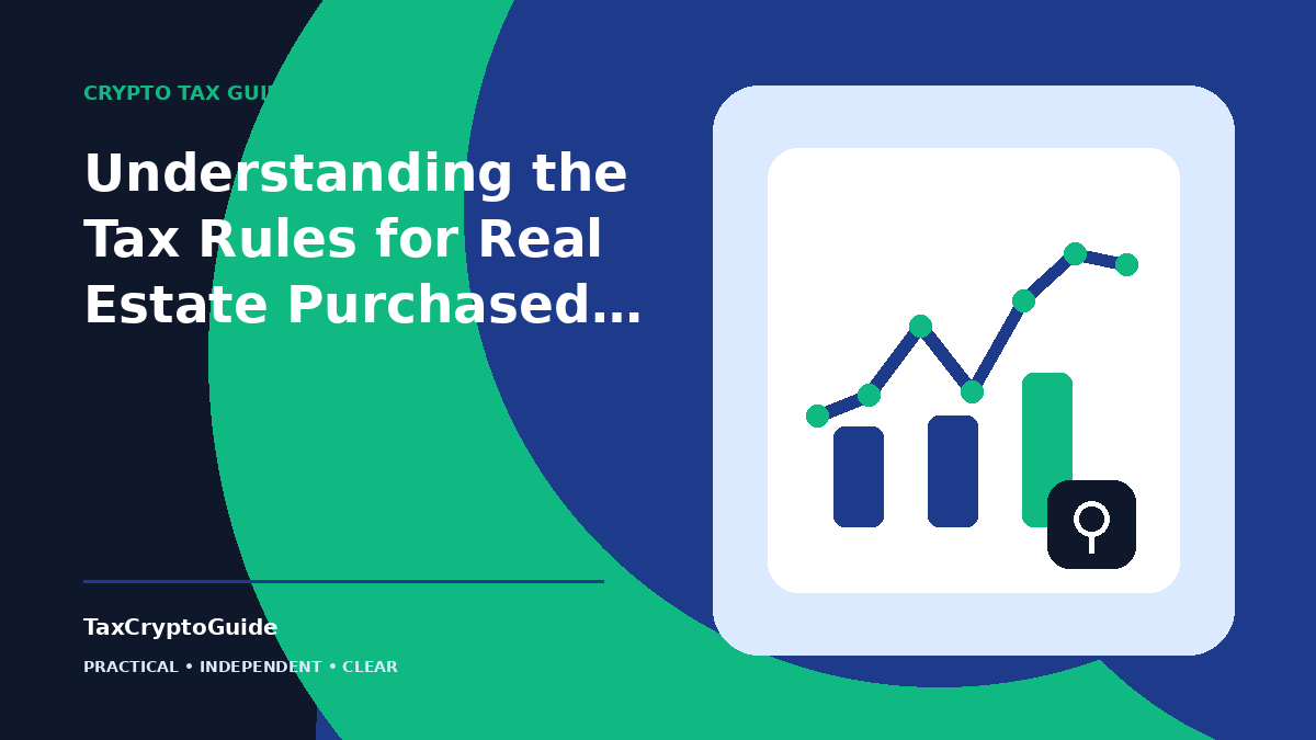 Understanding the Tax Rules for Real Estate Purchased with Bitcoin