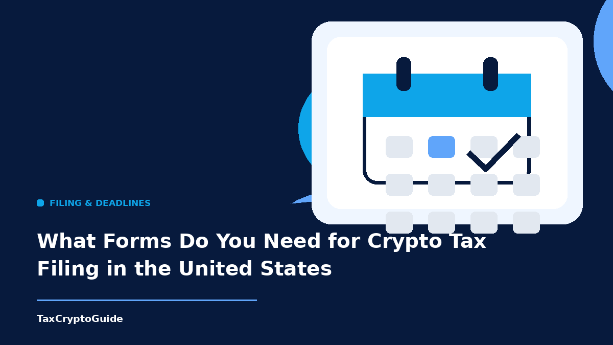 What Forms Do You Need for Crypto Tax Filing in the United States