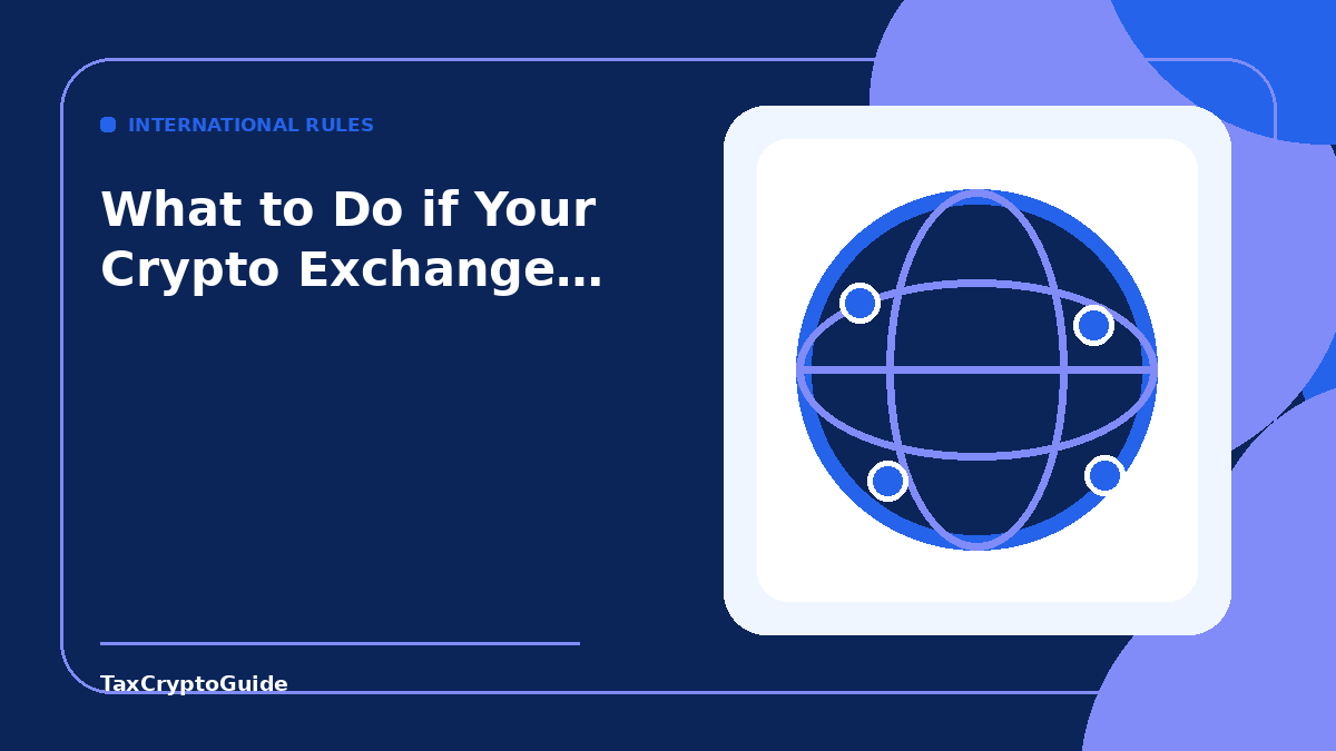What to Do if Your Crypto Exchange Stops Supporting Your Country