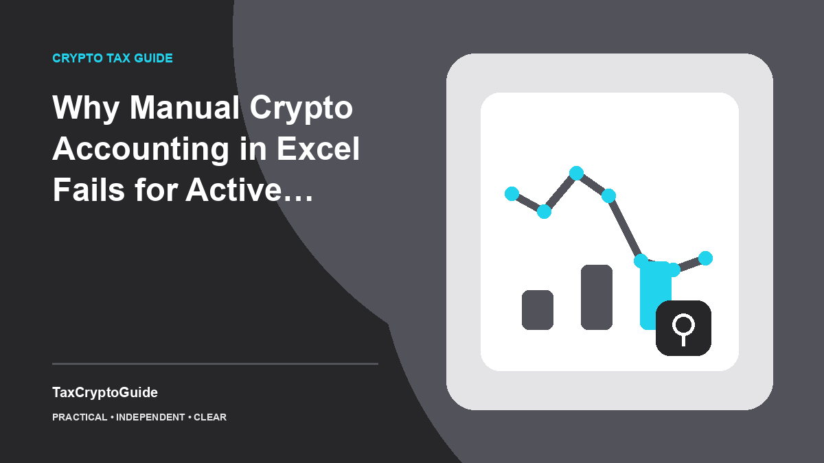 Why Manual Crypto Accounting in Excel Fails for Active Traders